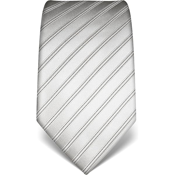 Cravatta Elegante In Seta Vincenzo Boretti - Motivo Fleur-de-Lis, Idrorepellente - Foto 11