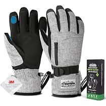 Gants Tactile Femme TRENDOUX - Hiver Chauds Coupe-vent - Pour Running, Vélo, Ski - Taille S-XXL