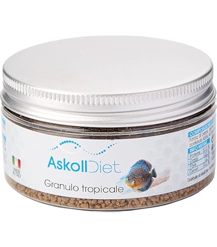 Mangime Per Pesci Askoll Microgranulo Tropicale - 125g Per Tutti I Pesci - Foto 5