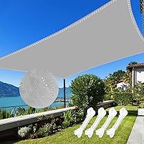 Vela Ombreggiante 3x6 M - Protezione UV 80-95%, Per Giardino, Patio, Piscina