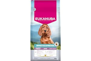 Eukanuba Sensitive Digestion valpmat torr med kyckling och ris, 12 kg | Special Care