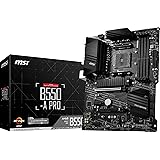 MSI B550-A PRO Motherboard ATX, AM4, DDR4, M.2, LAN, USB 3.2 Gen2, Front Type-C, HDMI, DisplayPort, AMD RYZEN 3000 3rd Genera
