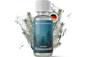 ‎FICHTENSTEINER Fichtensteiner Saunaaufguss Fichtennadel, 100ml, Sauna Aufgussmittel, sehr ergiebig, für bis zu 100 Aufgüsse, Sauna Zubehör