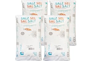 K+S Esco Teichsalz 12,5kg - 50kg | Für Zierfische und Kois | Ohne chemische Zusätze | Unterstützt Gesundheit | Bekämpft Algen | 50kg für 10000l