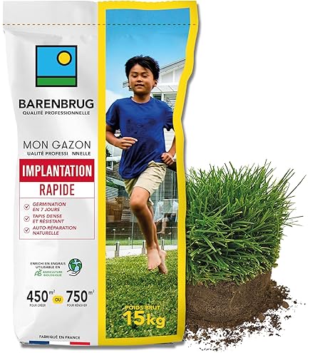 Gazon Terrain Sport Semences De Gazon Barenbrug RPR Sport 15 Kg
