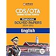 Arihant CDS /OTA Chapterwise Solved Papers (2024 - 2011) English | Trend Analysis | Topicwise Manner | for Exam 2025