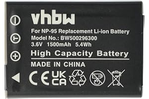 VHBW Bateria Kompatybilny z Fuji FUJIFILM zastępuje akumulator NP-95 nadaje się do modeli FINEPIX F30 F30fd F31 F31fd F 30 30fd 31 31fd fd fd
