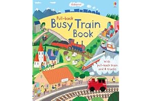 Pull-back Busy Train (Usborne Pull-back Series) (Pull-back books)