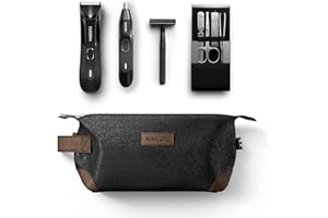 ‎MANSCAPED REFINING THE GENTLEMAN MANSCAPED® The Tool Box 4.0 Contains: The Lawn Mower® 4.0 Electric Trimmer, The Weed Whacker® 2.0 Nose & Ear Hair Trimmer, The Plow® 2.0, The Shears Four Piece Luxury Nail Kit, The Shed Toiletry Bag