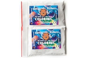 Bubble Brothers Liquido per Bolle di Sapone Confezione 2 x 5 Litri Ricarica Bolle Sapone Giganti per Macchine Spara Bolle Kit Bolle Giganti (2 x 5 Litri)