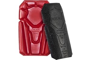 BLÅKLÄDER Blaklader 40271203 KNEEPAD, noir/rouge, taille unique