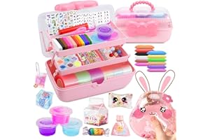 Feelhap 82 Piezas Nano Tape Bubble Kit,Cinta Nano Tape Burbujas,Lavoretti Creativi per Bambini,Kit Fai da Te per Bolle Soffiabili,Fai da Te Nano Tape Bubble Craft per Bambini,Regalo para Niños y Niñas