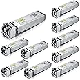 10Gtek for Cisco SFP-10G-SR, 10Gb/s SFP+ Transceiver Module, 10GBASE-SR, MMF, 850nm, 300-meter, Pack of 10