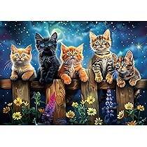 Diy Chats Diamond Painting Accessoires, Noël 5D Broderie Diamant Kit Complet Point De Croix