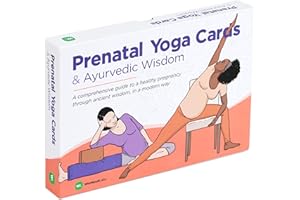 WorkoutLabs Prenatal Yoga & Ayurveda Cards – Healthy and Conscious Pregnancy Guide with Ancient Wisdom in a Modern Way · Premium Cards and Book Gift Set for Pregnant Women and Prenatal Yoga Teachers
