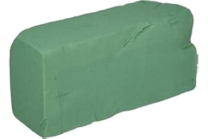 Greemotion - Mastice per Fiori freschi in Verde, Sistema termoindurente in Resina fenolica per Fiori