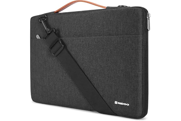NIDOO 17,3 Pouces Sacoche Ordinateur Portable Imperméable Sac à Main Bandoulière Housse Protection Mallette pour 17.3" Gaming Pavilion 17/P73 P17/Inspiron 17/G7 17/Precision 17 7750/Chromebook 317