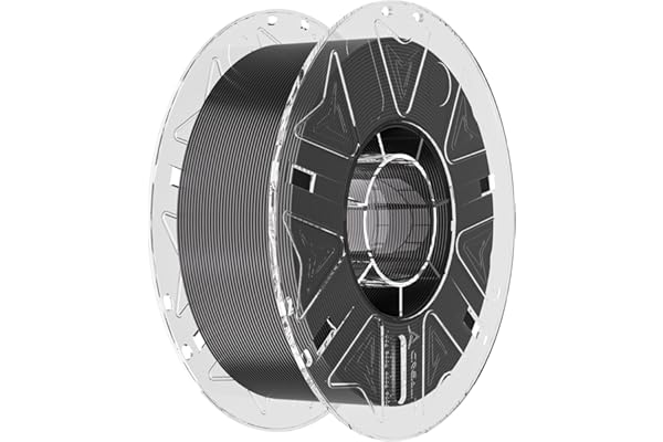 Creality Hyper RFID PLA Filament 1,75 mm pour Imprimante 3D K2 Plus Combo, Haute Vitesse 30-600 mm/s, 1 kg (2,2 lb)/Bobine Prenant en Charge CFS, Convient à la Plupart des Imprimantes 3D (Noir)