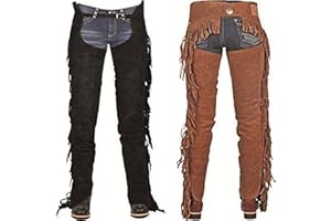 HKM Showchaps Mit Fransen2200 - Pantalon - Showchaps à Franges 2200 - Mixte