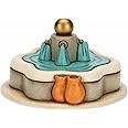 THUN - Presepe 2022 - Statuina Presepe Fontana in Ceramica Decorata a Mano - Linea Presepe Classico - 12x12x7 cm h