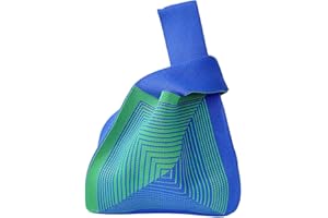 Anopo Women's Wrist Knotted Tote Bag Small Crochet Wristlet Handbag Aesthetic Cute Knit Purse