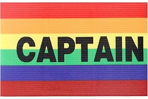 Naapesi Football Adult Captain's Armband,Classic Captain's Armband, Adjustable Armbands,Training Unisex CaPTains Armband for Adult and Youth,for Football Hockey Rugby Netball