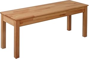 ‎KROK WOOD Krok Wood Sitzbank Tomas aus Massivholz (Buche, 100 x 35 x 45 cm)