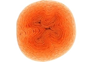 Scheepjes Whirl 1x1000m - 554 Tangerine Tambourine, 60% Baumwolle, 40% Acryl, Fingering Gewicht