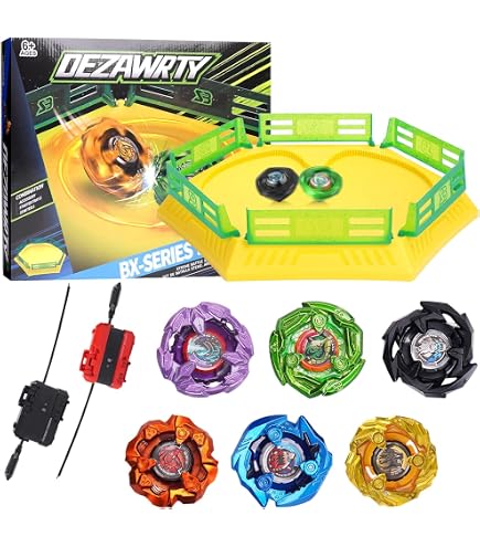 mlywd Gyros con Launcher Metal Fury Trottola Gyro Giocattoli Regalo Creativo B-167