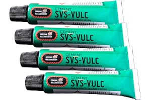 4 rör Rema SVS-vulc rörlapp vulkaniserande cement 5 gram (7 ml)