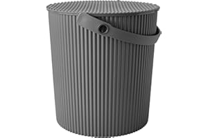 Hachiman Secchio Omnioutil LL, a norma alimentare (testato), grigio scuro