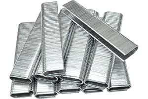 AERZETIX - Juego de 2000 grapas redondeado en forma ''U'' 12.0x6.3mm - accesorio de grapado - para grapadora manual - para cables - C49639