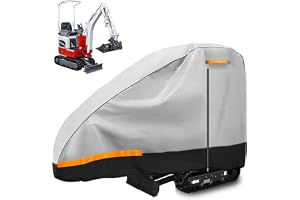 Minigrävmaskinspresenning för 10–15 HP grävmaskinsskydd 300D med bomull, vattentät minigrävmaskin, presenning skyddande skydd