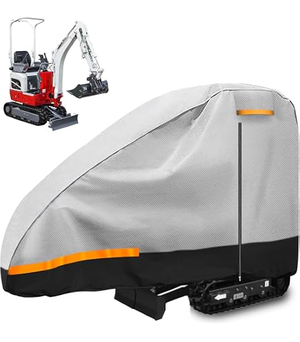 Minibagger Abdeckung Wasserdicht Sonnenschutz 420D  Produktbild-Vorschau 11