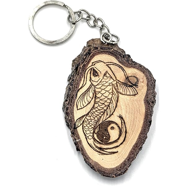 Fabricant De Porte-clés Personnalisés En émail Porte-bonheur Poisson Carpe Koi Porte-clés Pendentif Porte-clés Koi Personnalisé