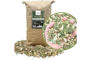 HEULAND® Waldboden - natürlicher Einstreu für Kaninchen, Meerschweinchen, Hühner, Nager - 40 Liter (2er Pack)
