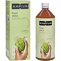 Kapiva Noni Juice 1L | Includes Garcinia and Ashwagandha for Nutrient Absorption | Made from South Indian Noni | No…