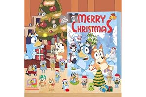 SAZNIOEU 2023 Cute Cartoon Advent Calendar, Advent Calendar 2023, Minifigures Christmas Countdown Calendar, 24 Days Of Advent Calendar, 24PCS Cute Cartoon Minifigures Doll For Boys, Girls, Kids