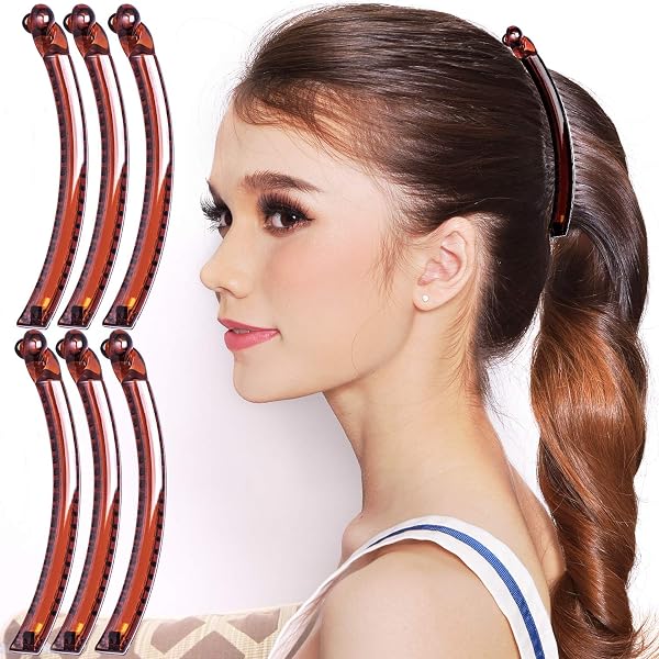 Cuhair Haarspange Für Damen – 2 Stück, Groß, Für Voluminöse Frisuren