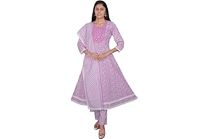 ROOHVASTRA Frauen indische pakistanische traditionelle farbige Baumwolle formale Kurti 121