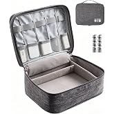 OrgaWise Bag Travel Cables Organizer Accessories for Tablet, External Hard Drive, Charger, Cables, Objects, Kindle, Adapters,