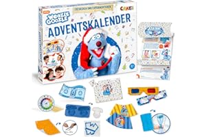 ‎CRAZE CRAZE Woozle Goozle Wissenschaft Adventskalender - Spielzeug Adventskalender mit Experimente für Kinder, Weihnachtskalender für Mädchen & Jungen ab 8 Jahre