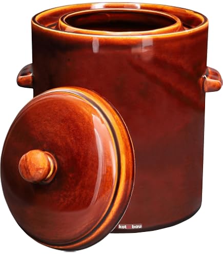 Unimet Gärtopf 10Ltr Braun 3210