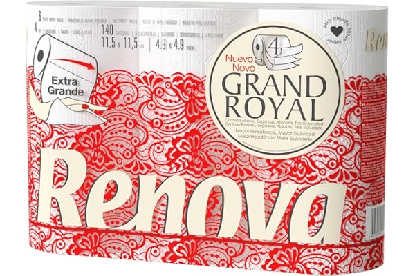 Renova 200074312 Hygienpapper, 6 st