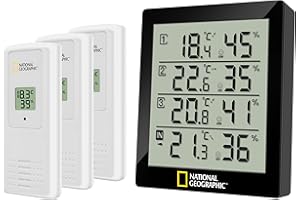 National Geographic Estación meteorológica con 4 puntos de medición