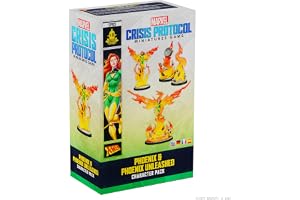 Asmodee | Marvel Crisis Protocol - Phoenix & Phoenix Unleashed | Bordsspel | Åldrar 14+