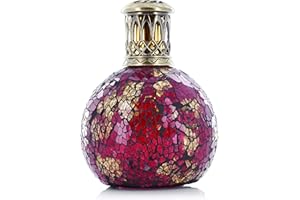 ASHLEIGH & BURWOOD Ashleigh and Burwood smocze oko katalityczna lampa zapachowa | mocny i oczyszczający zapach domu | czerwona i złota mozaika wystrój domu prezent na parapetówkę