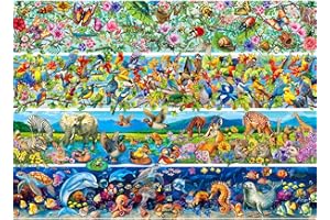 HUADADA 1000 Piece Jigsaw Puzzles for Adults,All Things Have Spirits,Jigsaw Puzzles for Adults 1000, Challenging Puzzles, Jigsaw Puzzle Game Birthday Gifts for Women and Man