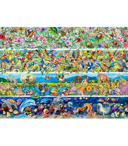 Huadada Jigsaw Puzzles For Adults 1000 Piece Jigsaw Puzzles For Adults Challenging Game (Northern Lights In Norway