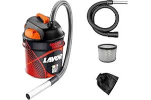 Lavor ASPIRADORES DE CENIZA Ashley 901 Caudal(l/seg) =30,4 Vacío(mbar) =150 mbar Potencia(Motor (W)) =800 (Max 1000) depósito =18